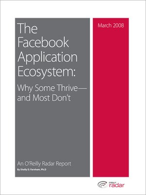 cover image of The Facebook Application Ecosystem